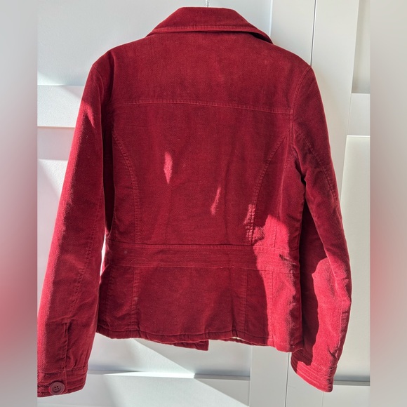 Red Velvet Coat - Picture 3 of 4